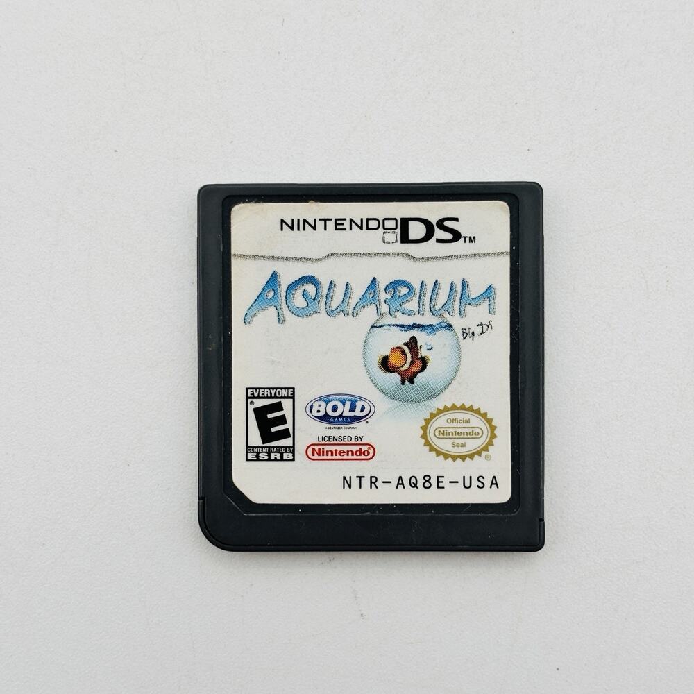 Nintendo DS Aquarium by BOLD Games, E-Everyone NTSC-U/C (US/Canada) Tested Works